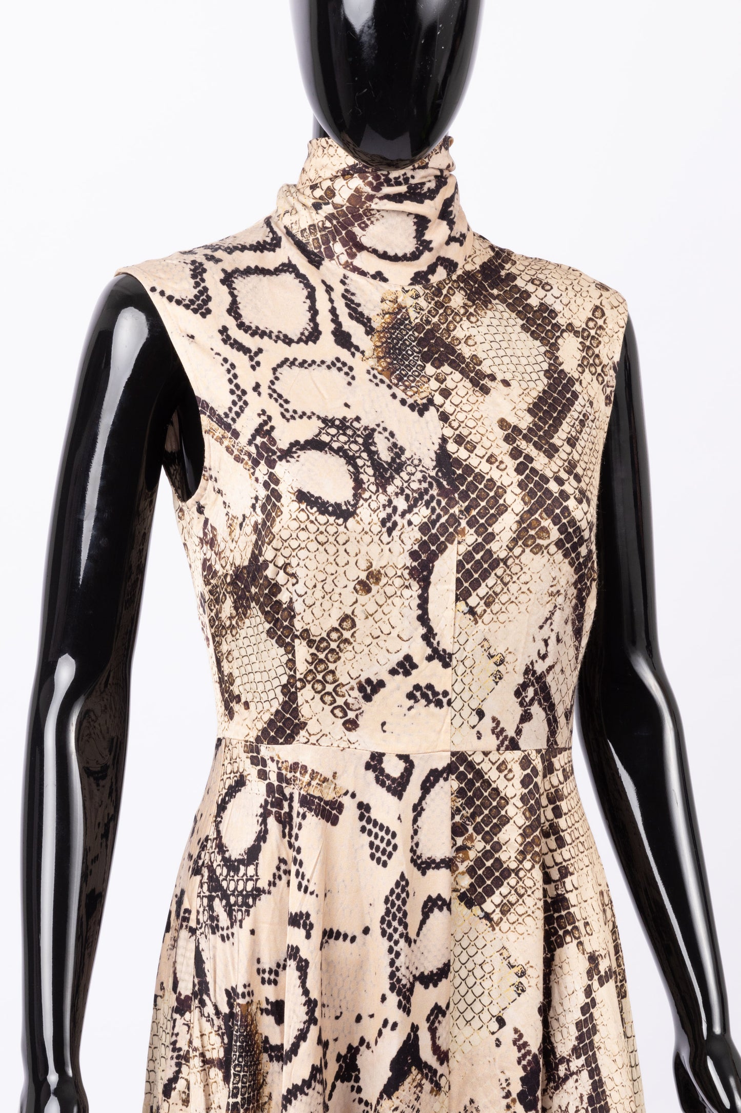 Solace London snake print gown (pre-owned)