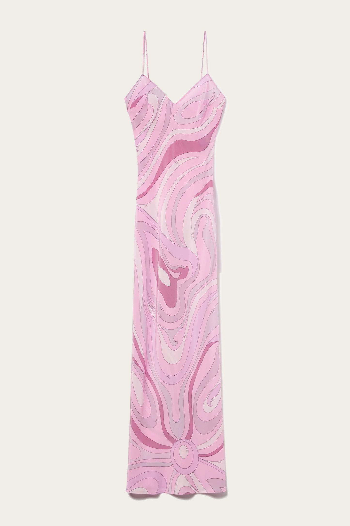 Pucci print silk dress pink (Pre-owned)