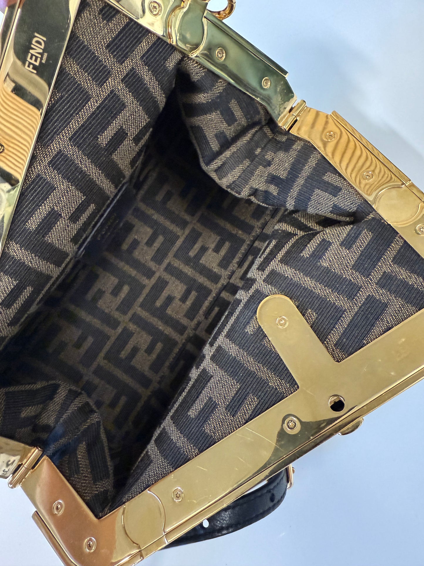 Fendi first small leather pouch (pre-owned)