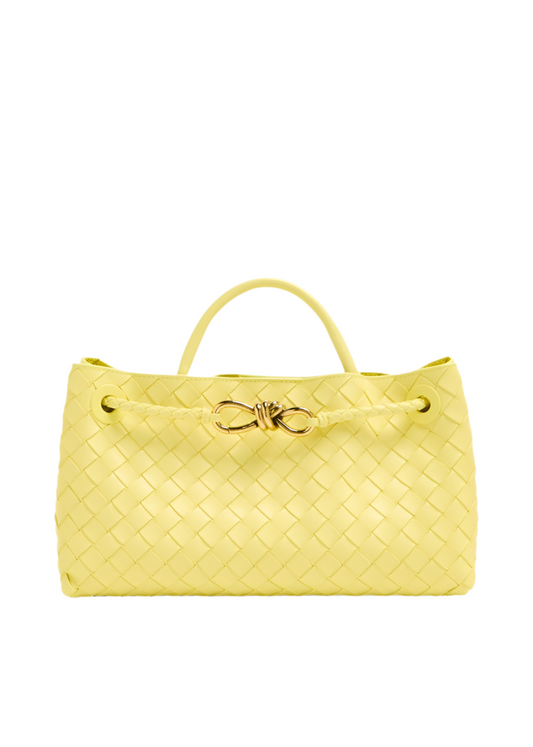 Bottega Veneta Amandino Yellow east west bag (pre-owned)