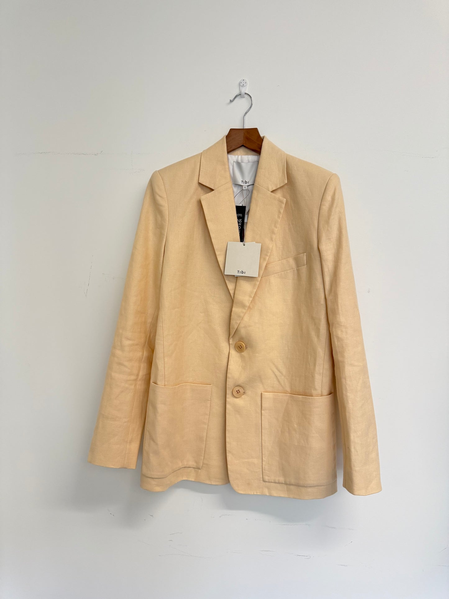 Tibi linen blazer (pre-owned)