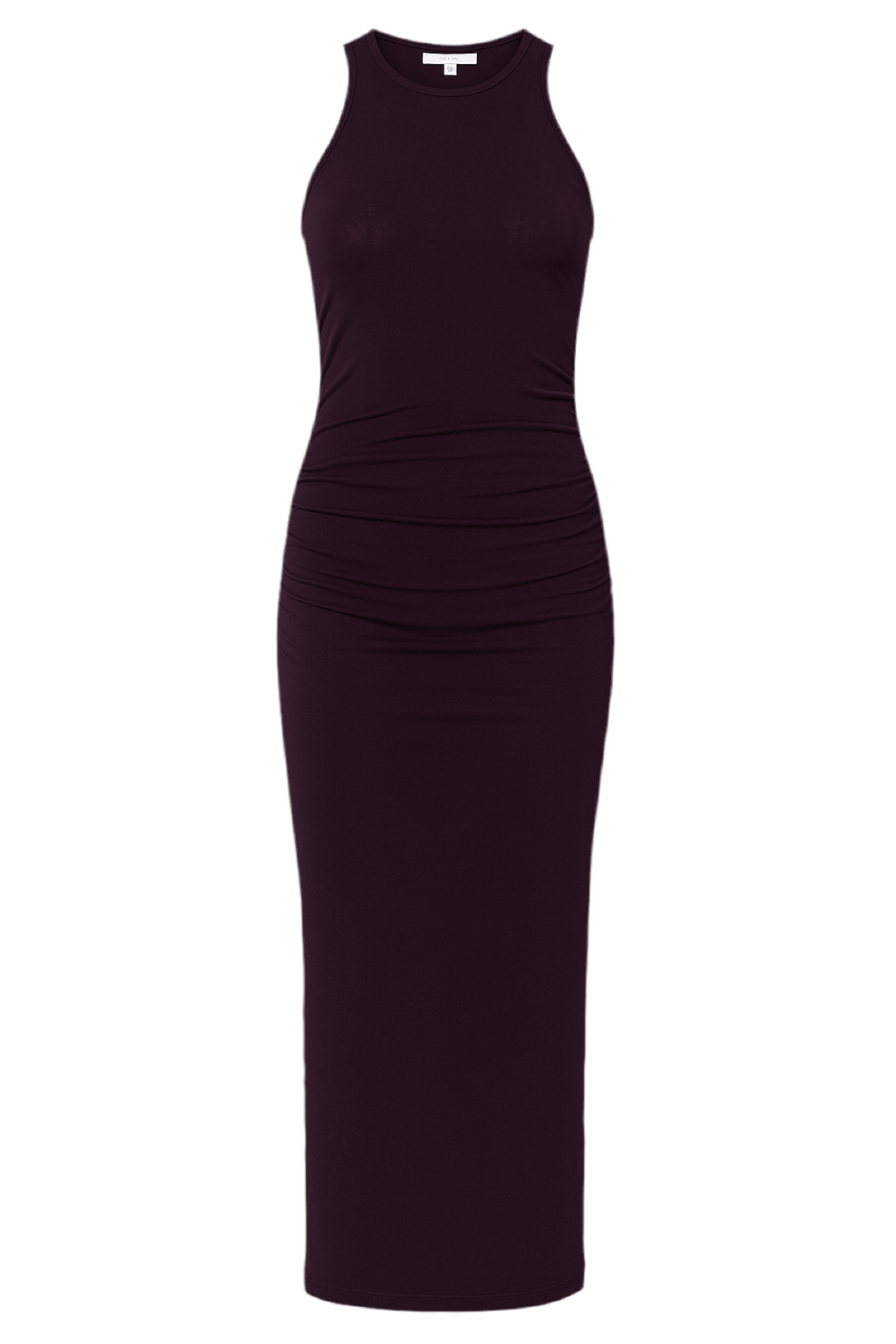 James Perse Plum cotton midi dress (pre-owned)