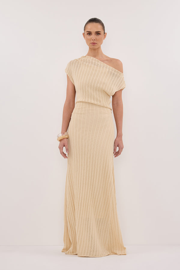 Dissh Bowie natural knit dress (pre-owned)