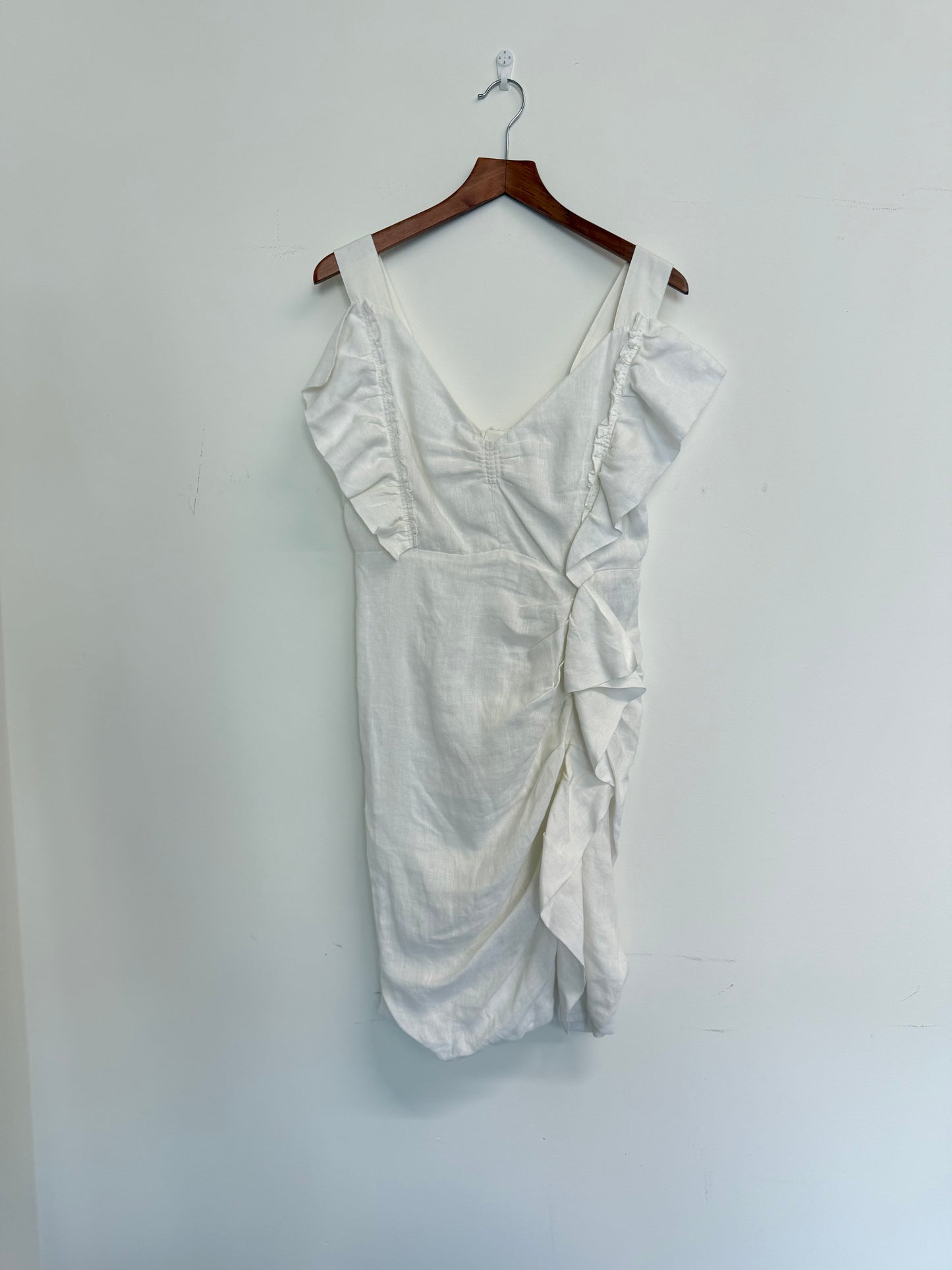 Isabel Marant Ètoile white linen dress (pre-owned)