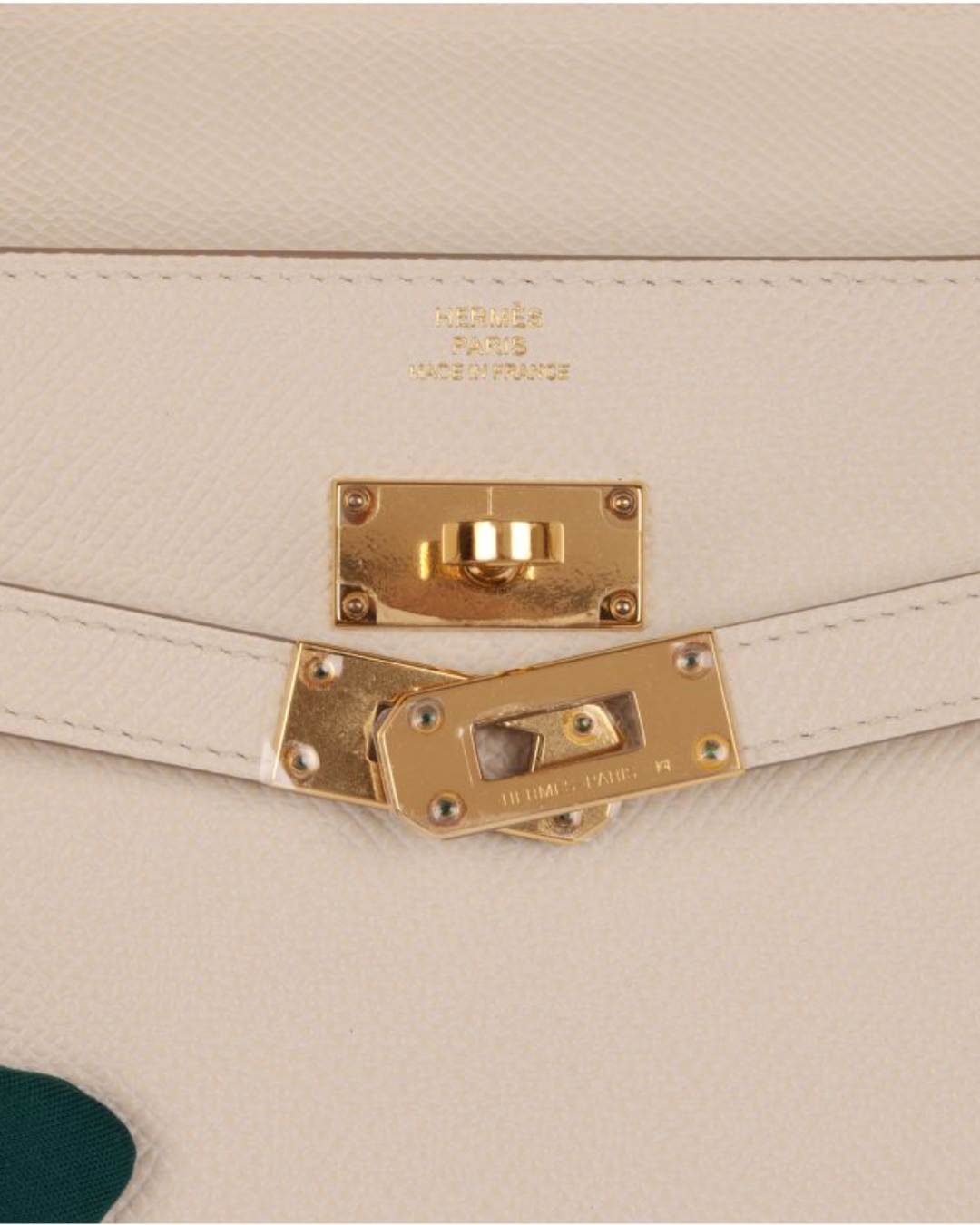 Hermes Nata Epsom Leather Kelly To Go Long Wallet