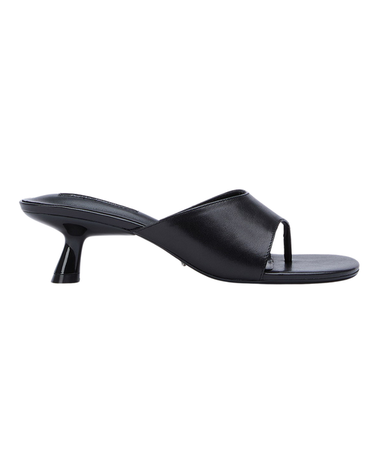 Tony Bianco Kruz Black Thong Sandals