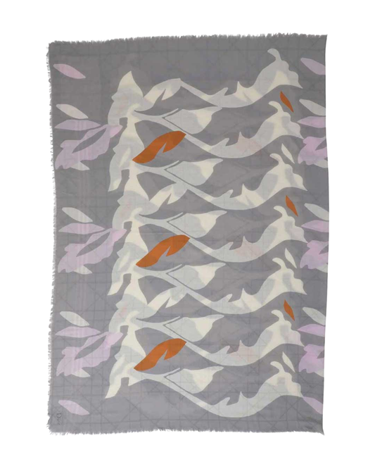 Christian Dior 2016 Abstract Scarf