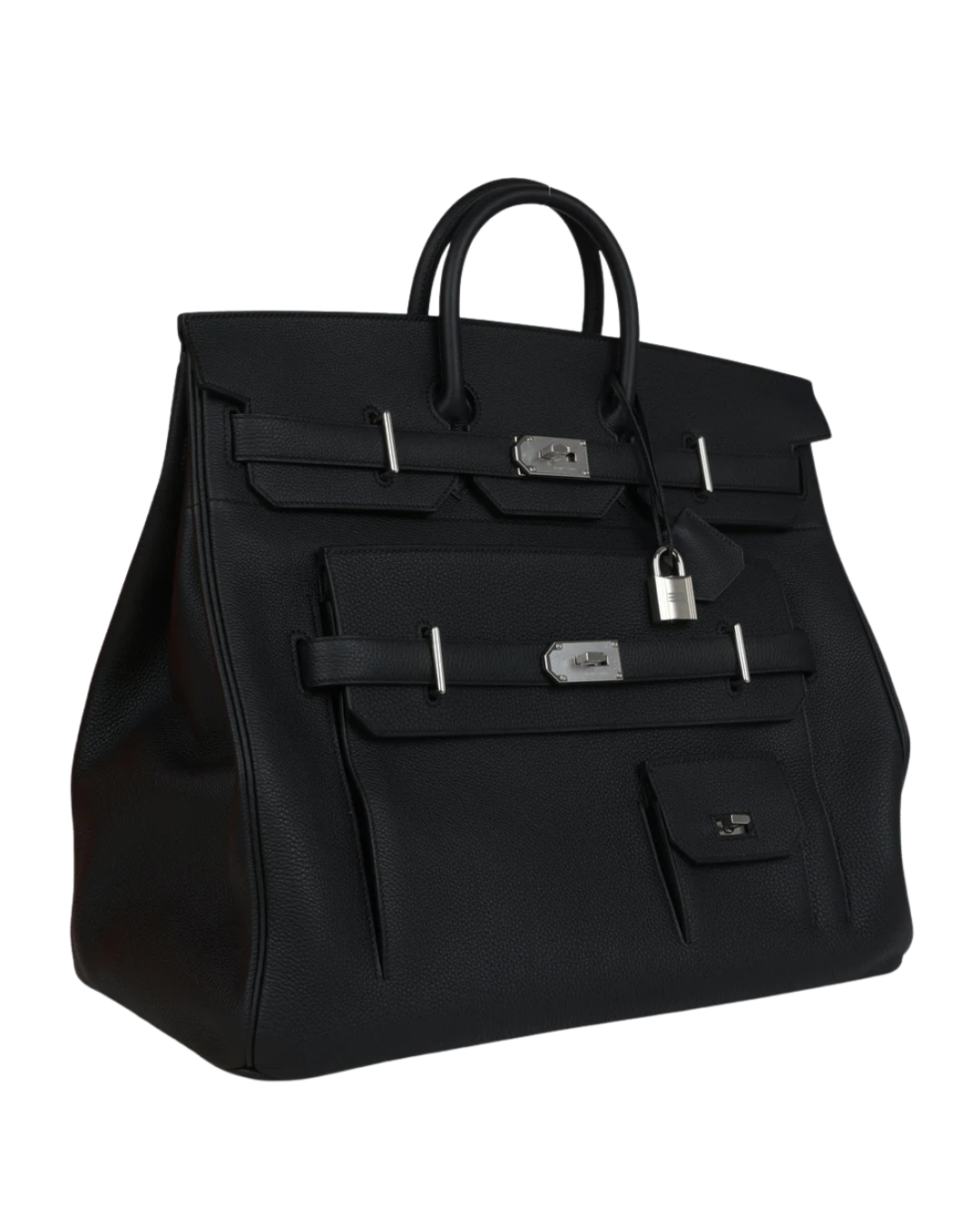 Hermes Birkin HAC 50 Multipockets Bag Black Togo leather PWH Limited Edition