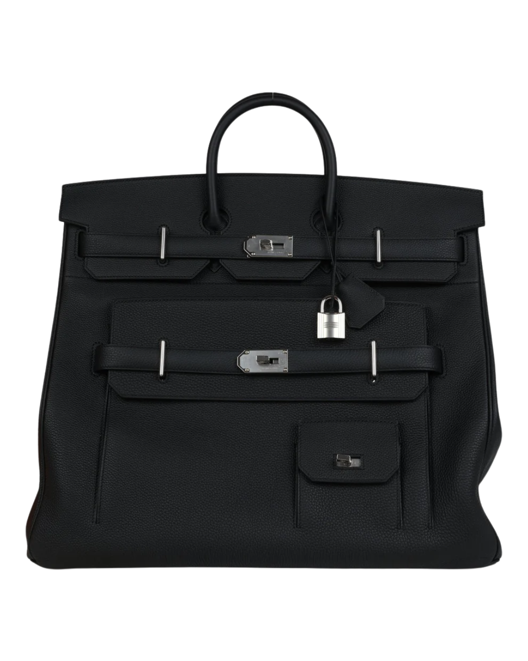 Hermes Birkin HAC 50 Multipockets Bag Black Togo leather PWH Limited Edition