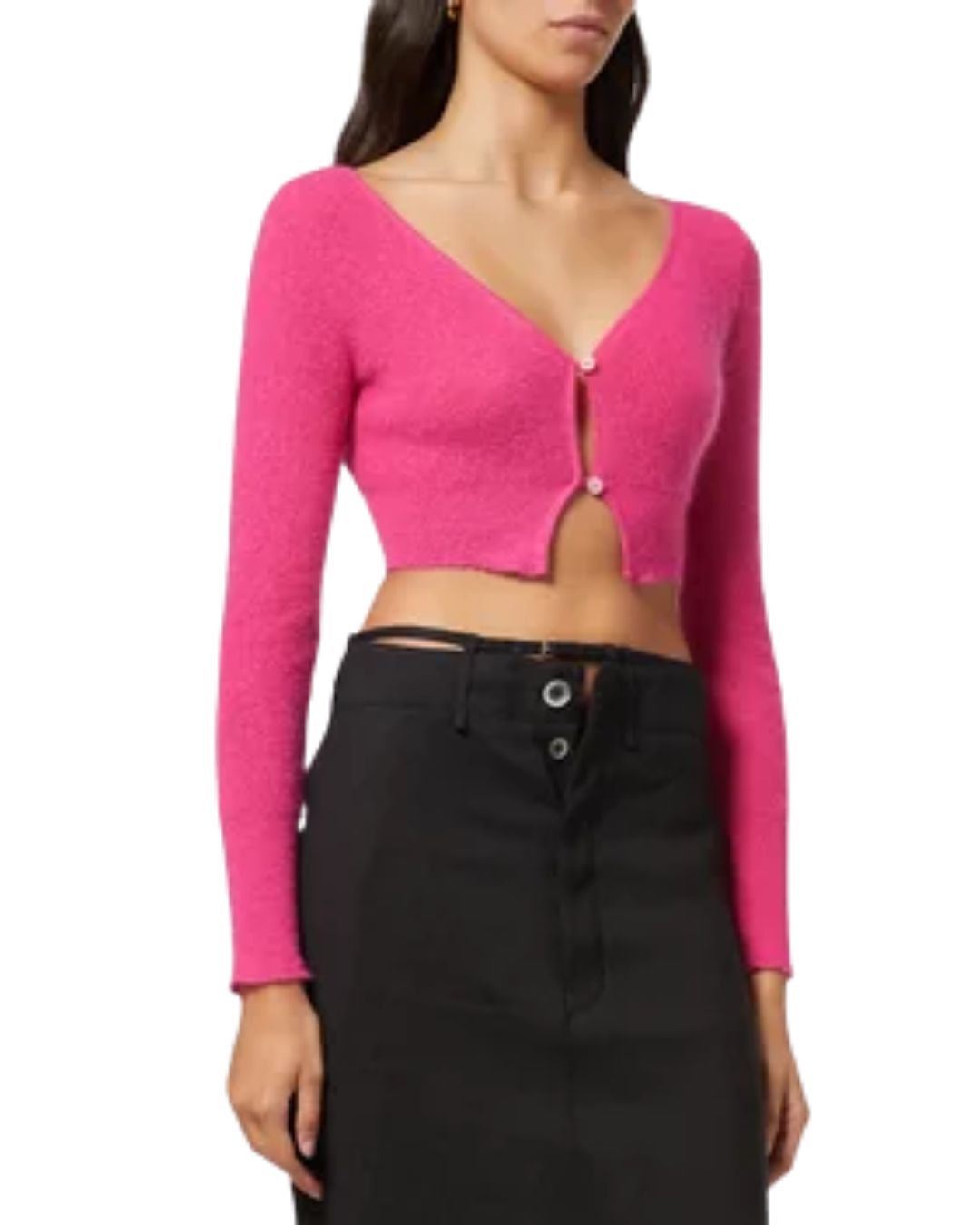 Jacquemus Pink Le Cardigan Alzou
