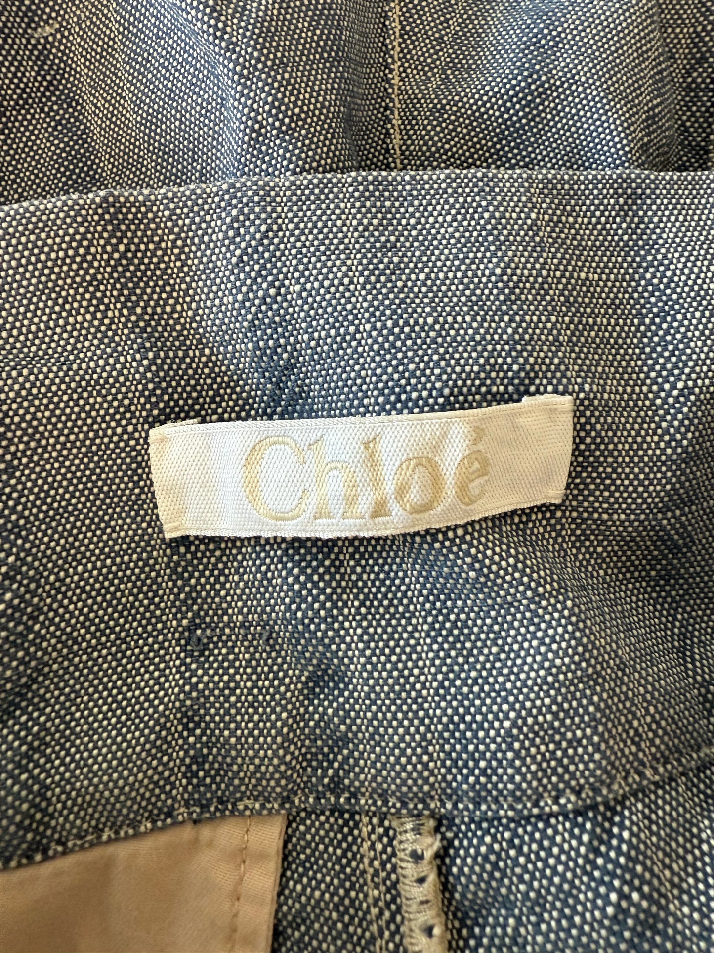 Chloe denim shorts (pre-owned)