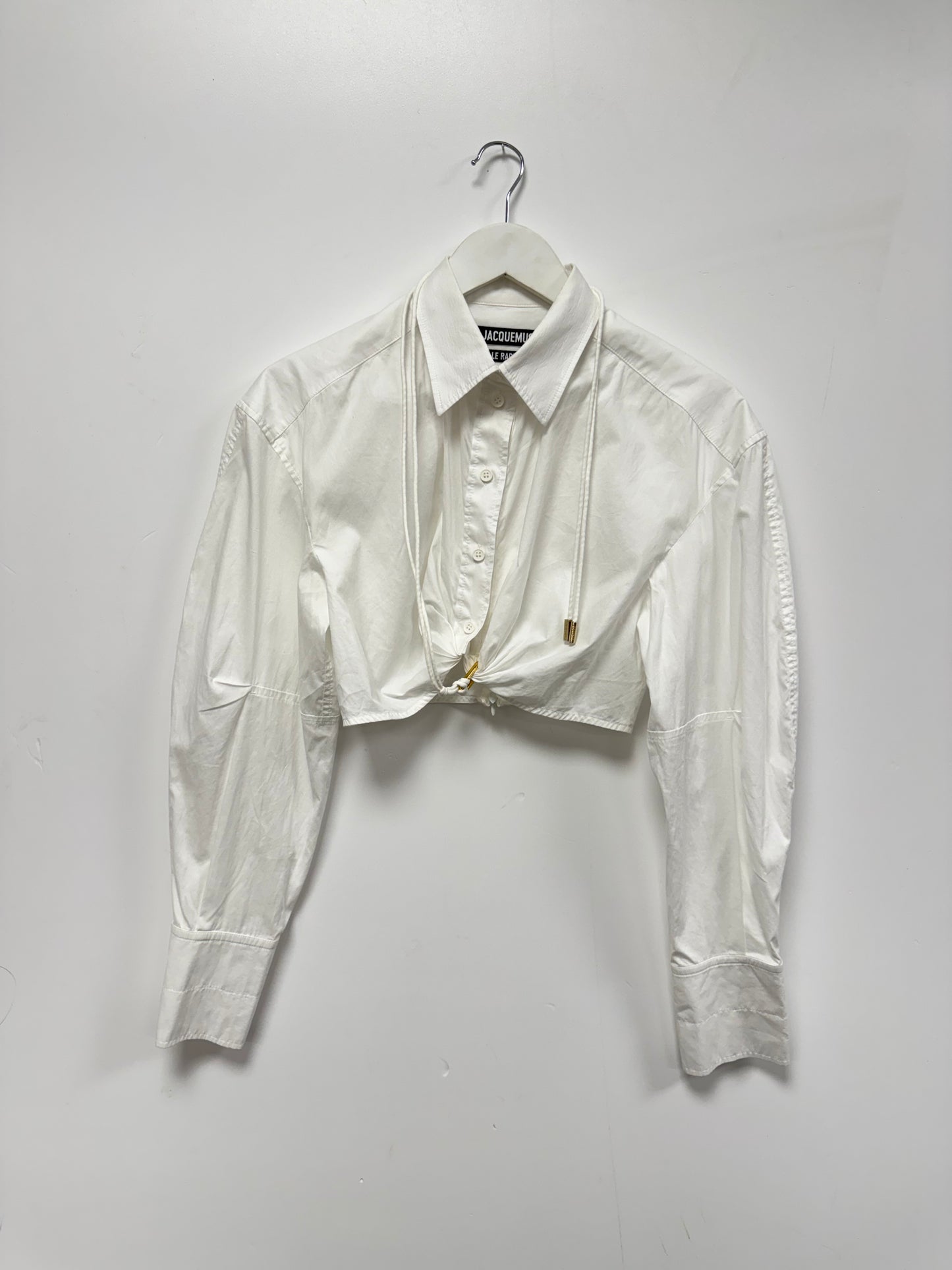 Jacquemus Plidao Cropped Shirt (pre-owned)