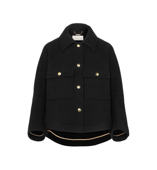 Chloé black wool blend jacket