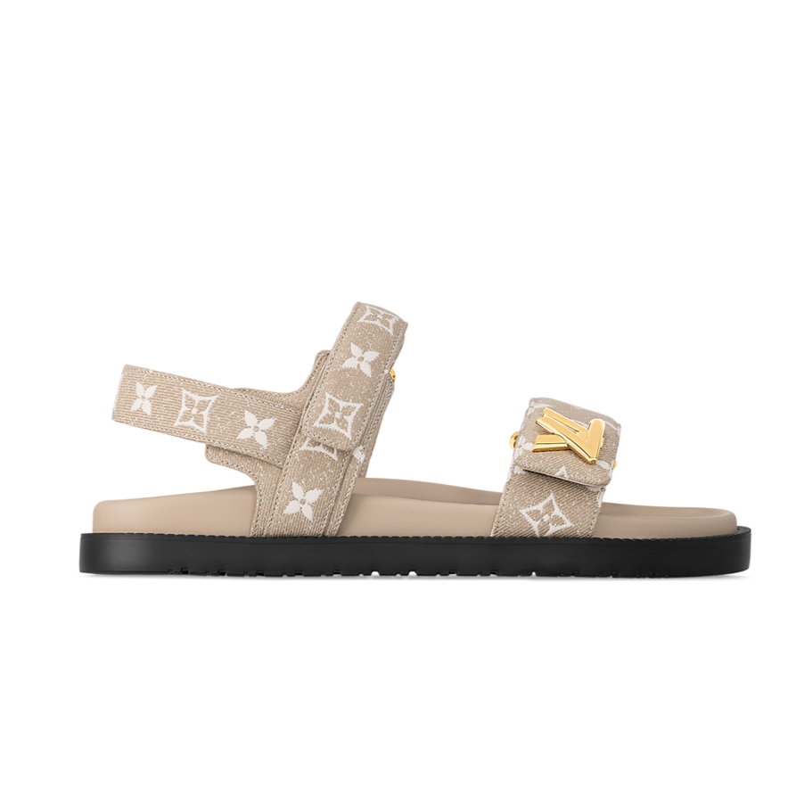 Louis Vuitton sunset flat sandal (pre-owned)