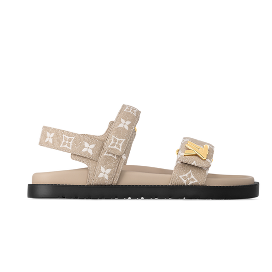 Louis Vuitton sunset flat sandal (pre-owned)