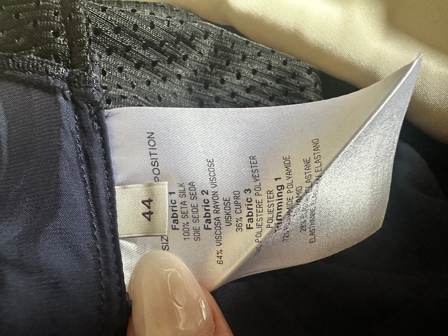 Stella McCartney one shoulder cocktail dress (pre-owned)