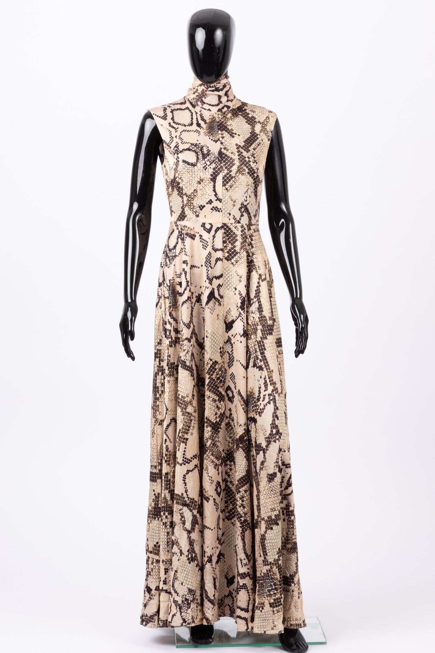 Solace London snake print gown (pre-owned)
