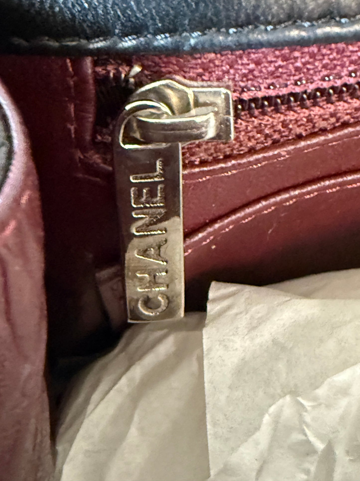 Chanel Black Maxi single flap