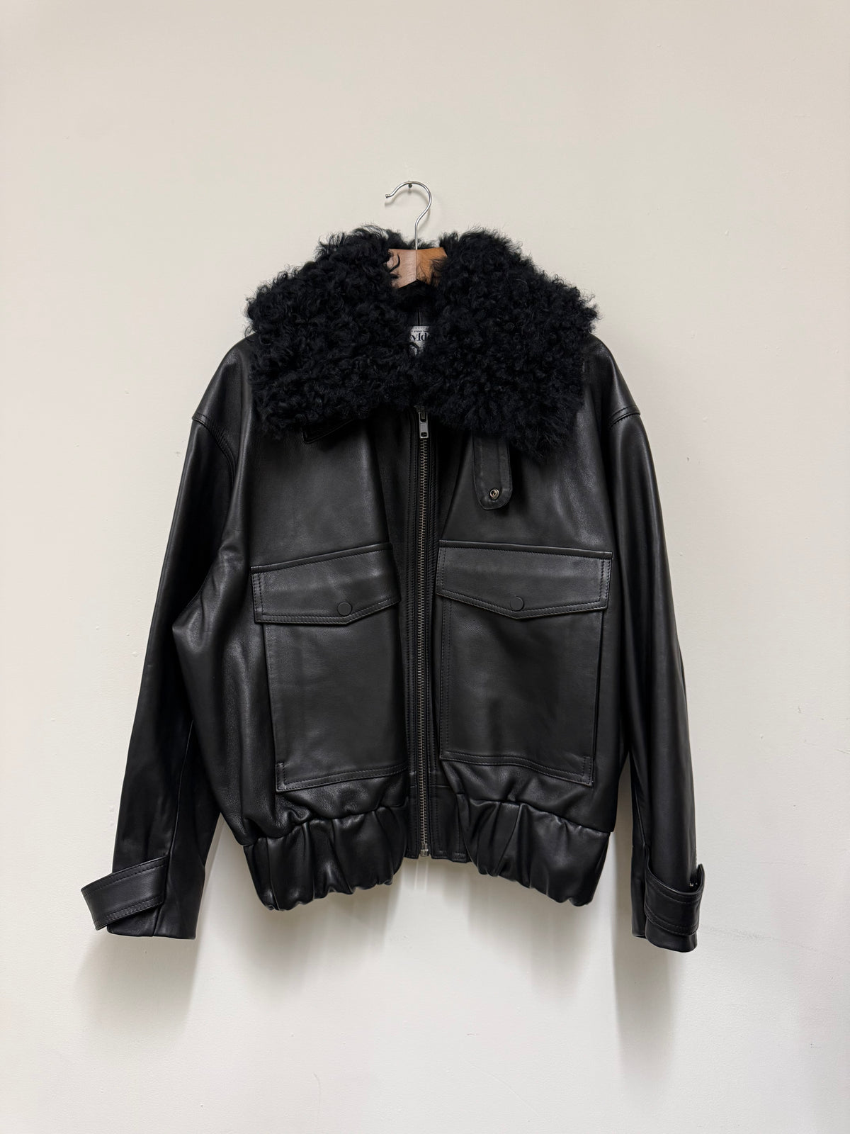 Studio Wylder relaxed leather jacket