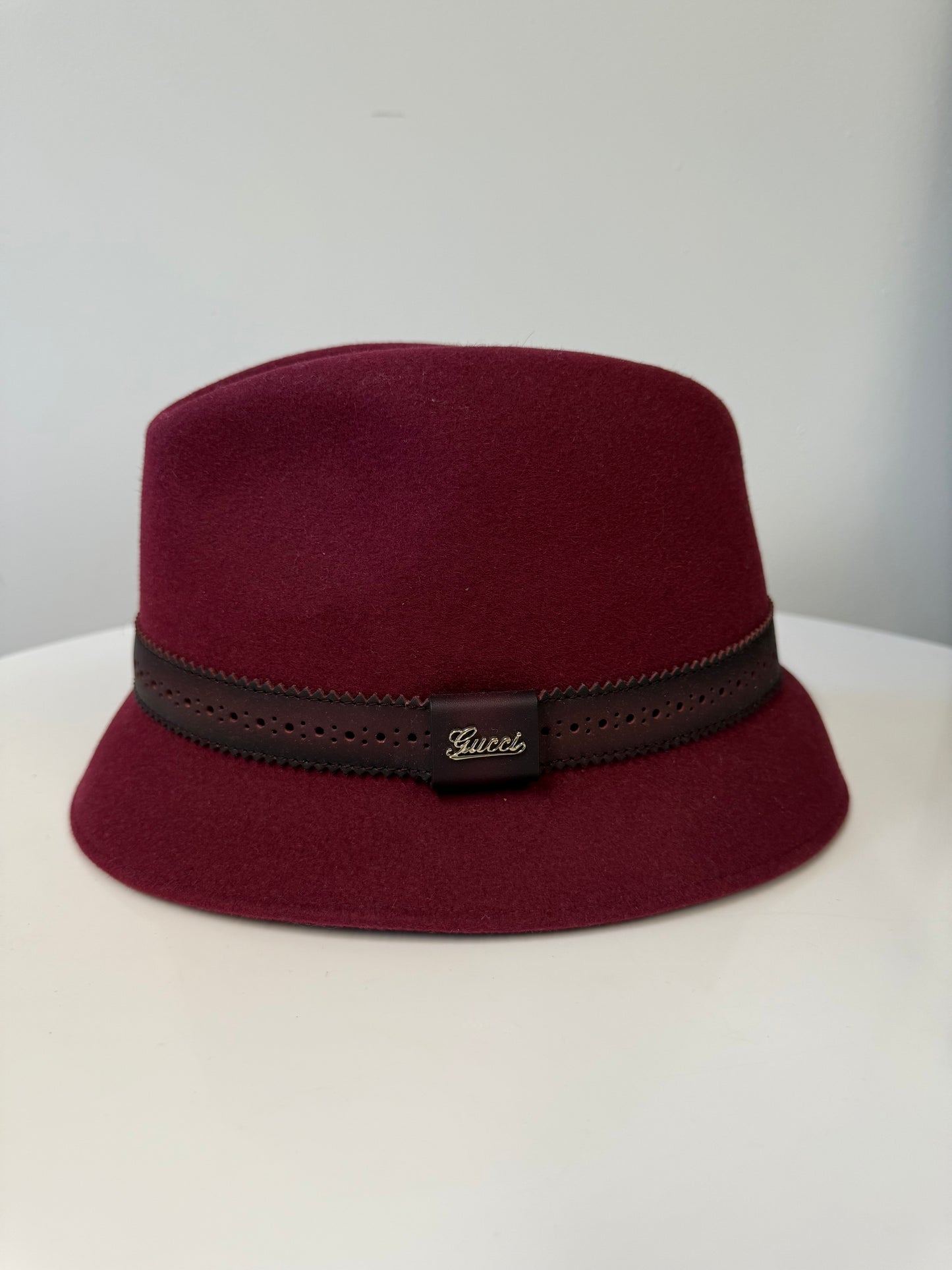 Gucci felt trilby hat (pre-owned)
