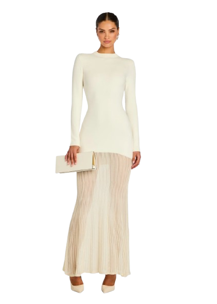 Seroya Serenade Knit Maxi Dress (pre-owned)