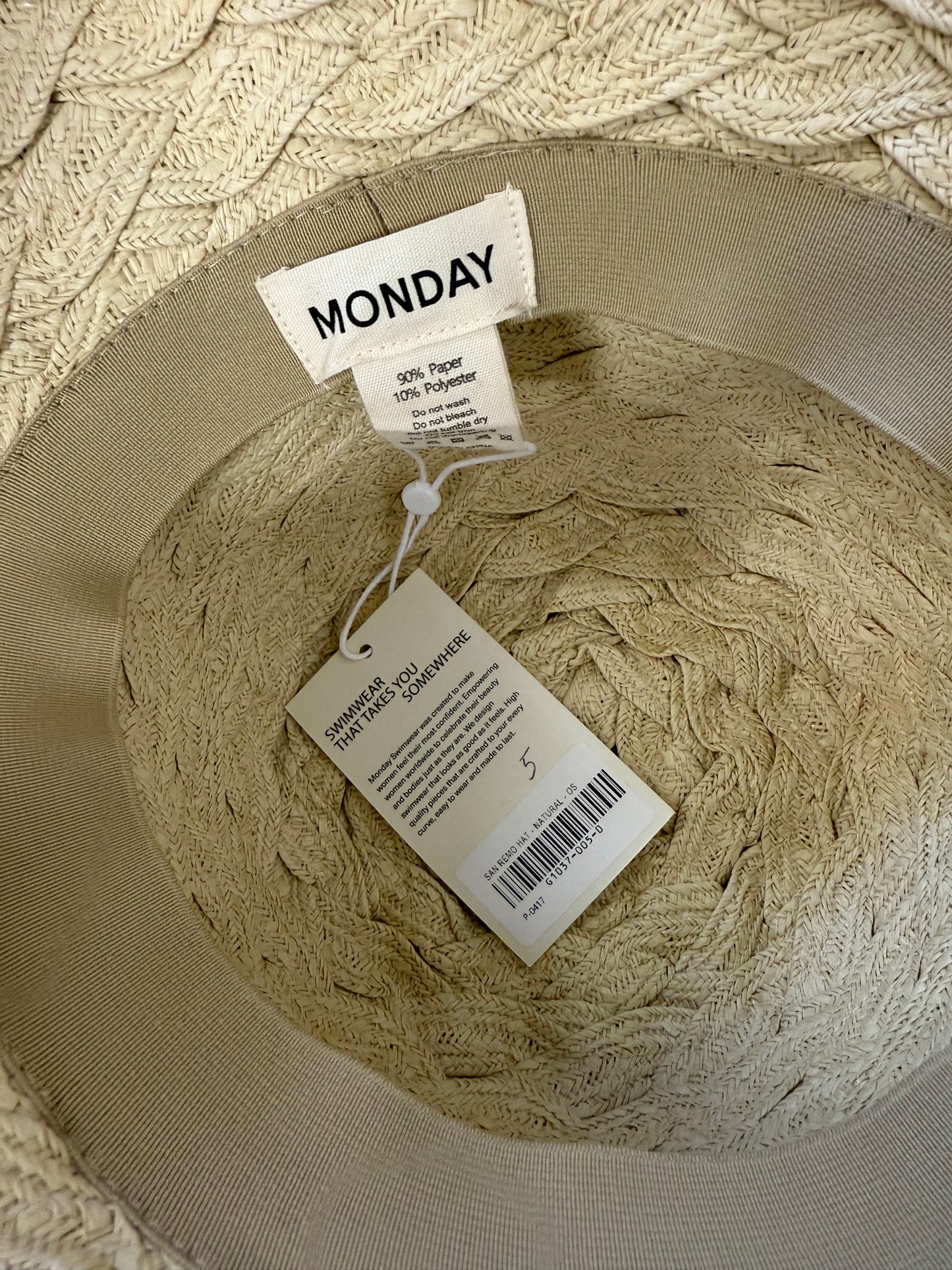 Monday swimwear hat