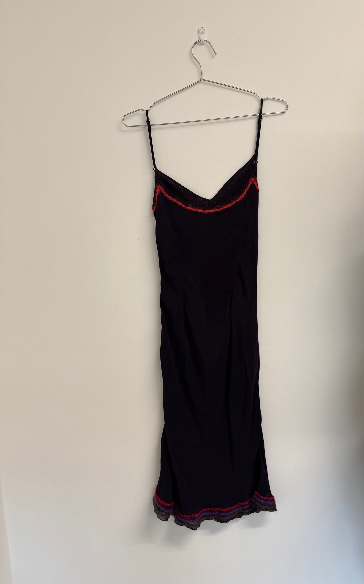 Moschino plum cami midi dress (pre-owned)