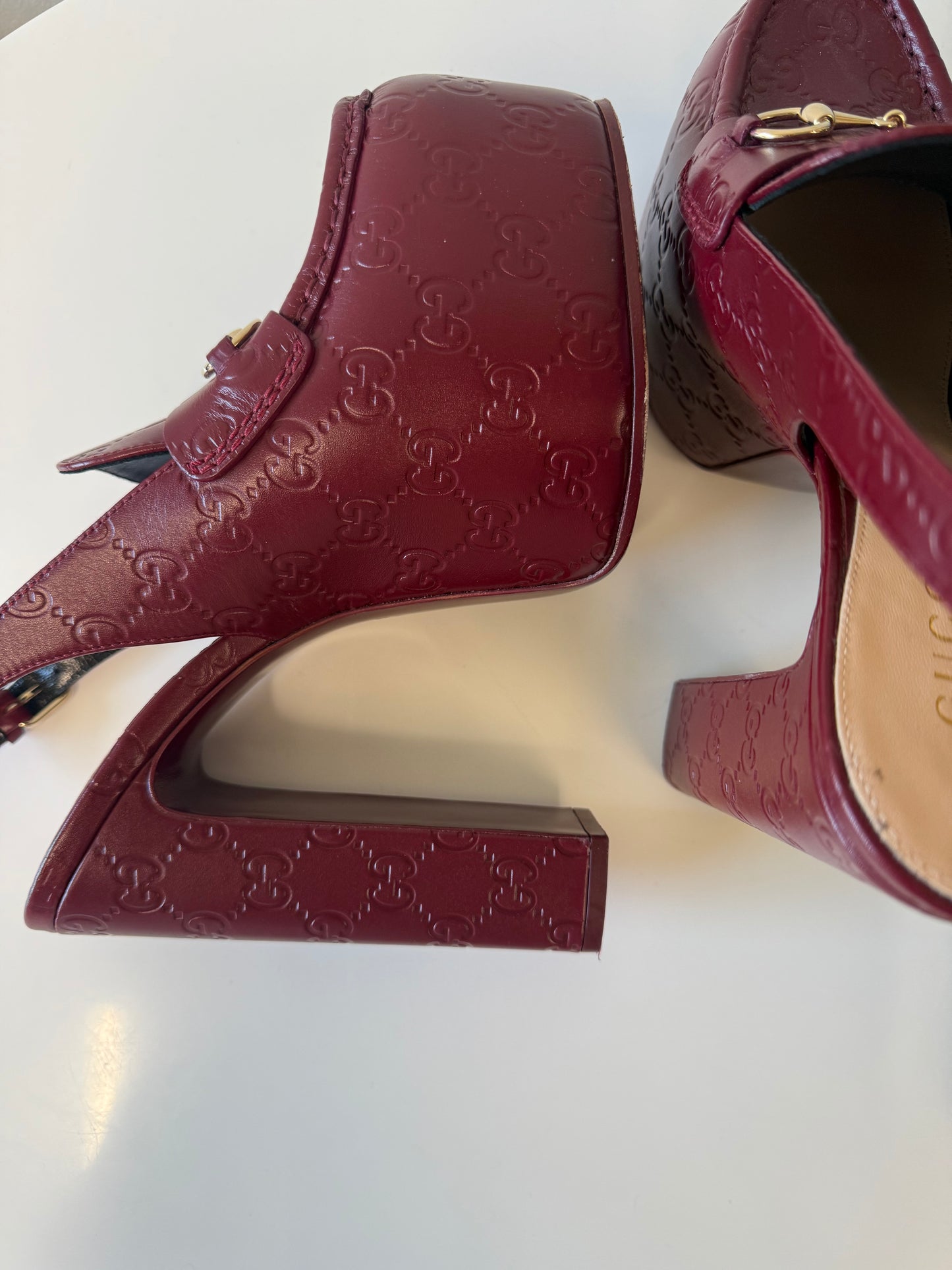 Gucci horsebit platforms (pre-owned)