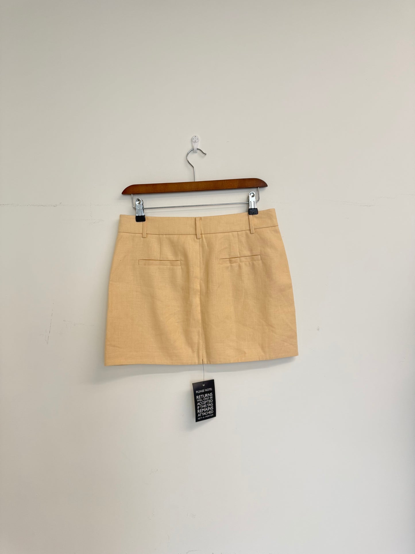 Tibi mini linen skirt (pre-owned)