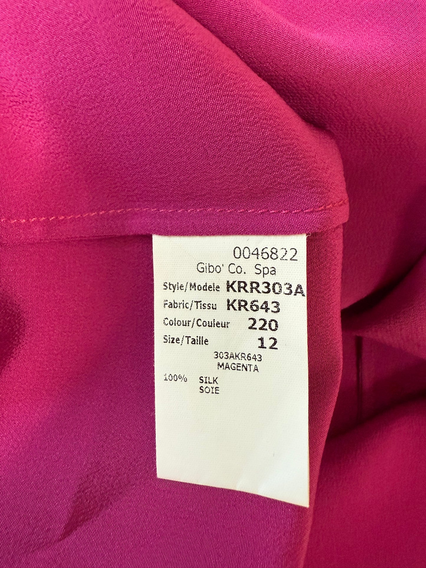 Michael Kors pink silk top (pre-owned)