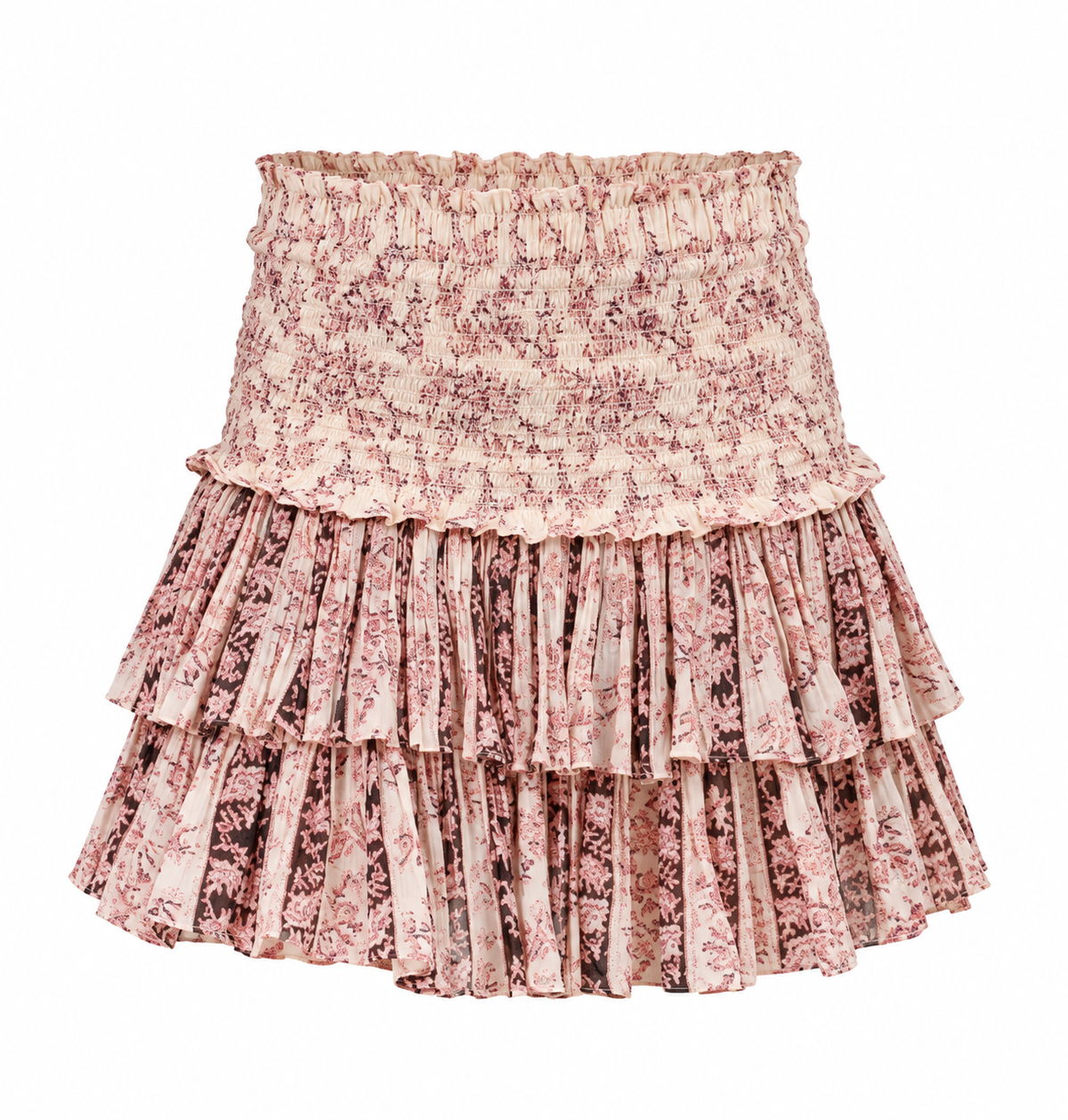 Isabel Marant Cream Naomi Floral Skirt