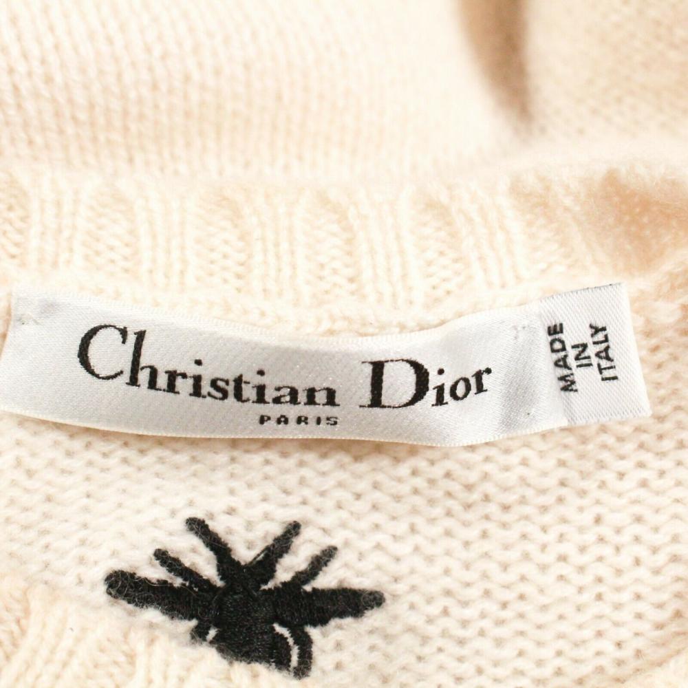 Christian Dior Cream Cashmere L'astrologie Jumper