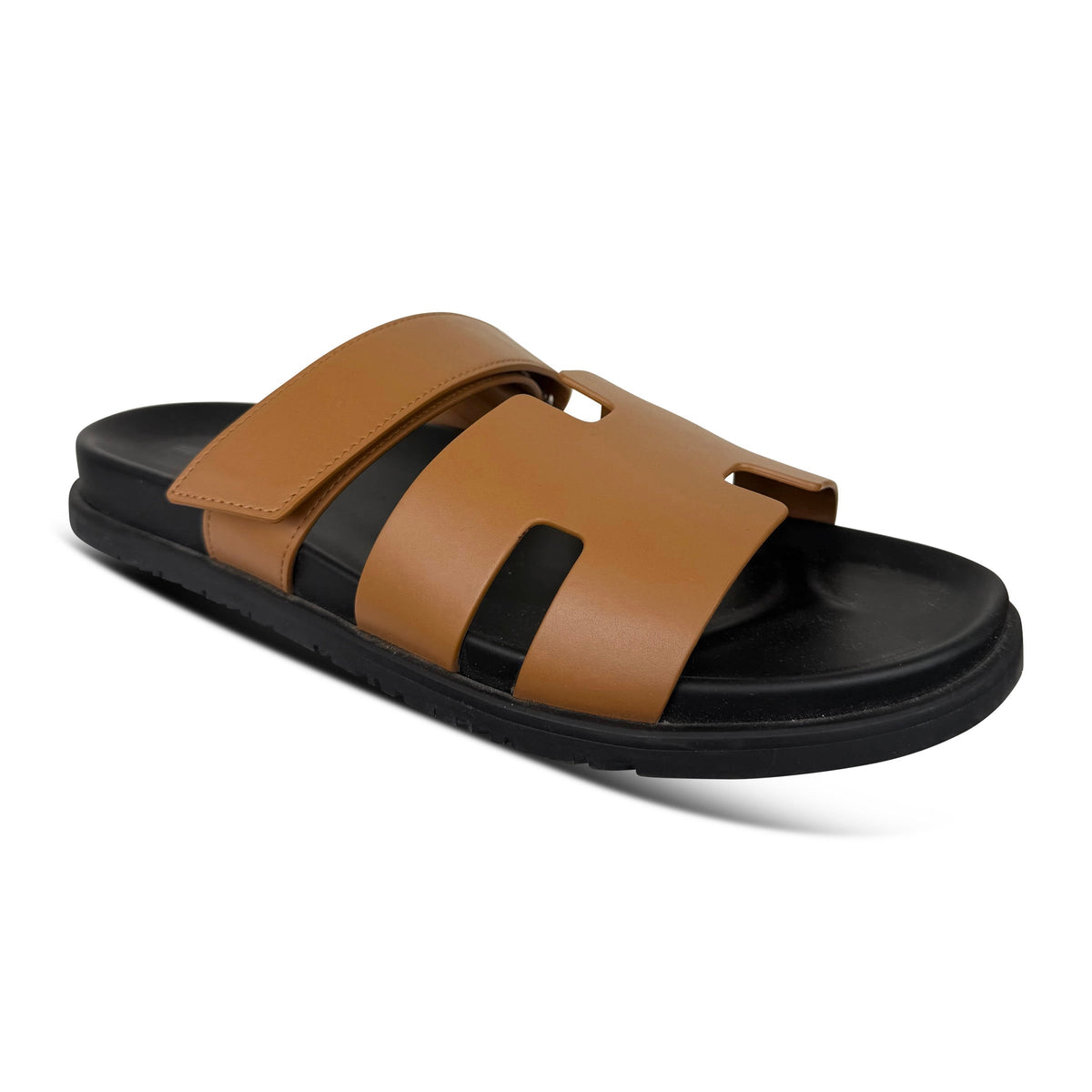 Hermes Chypre Sandals in Tan