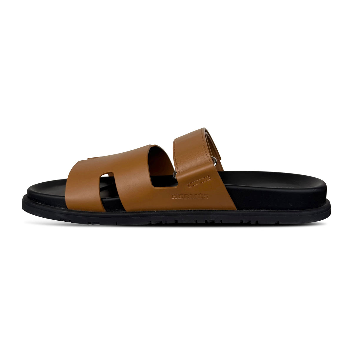Hermes Chypre Sandals in Tan