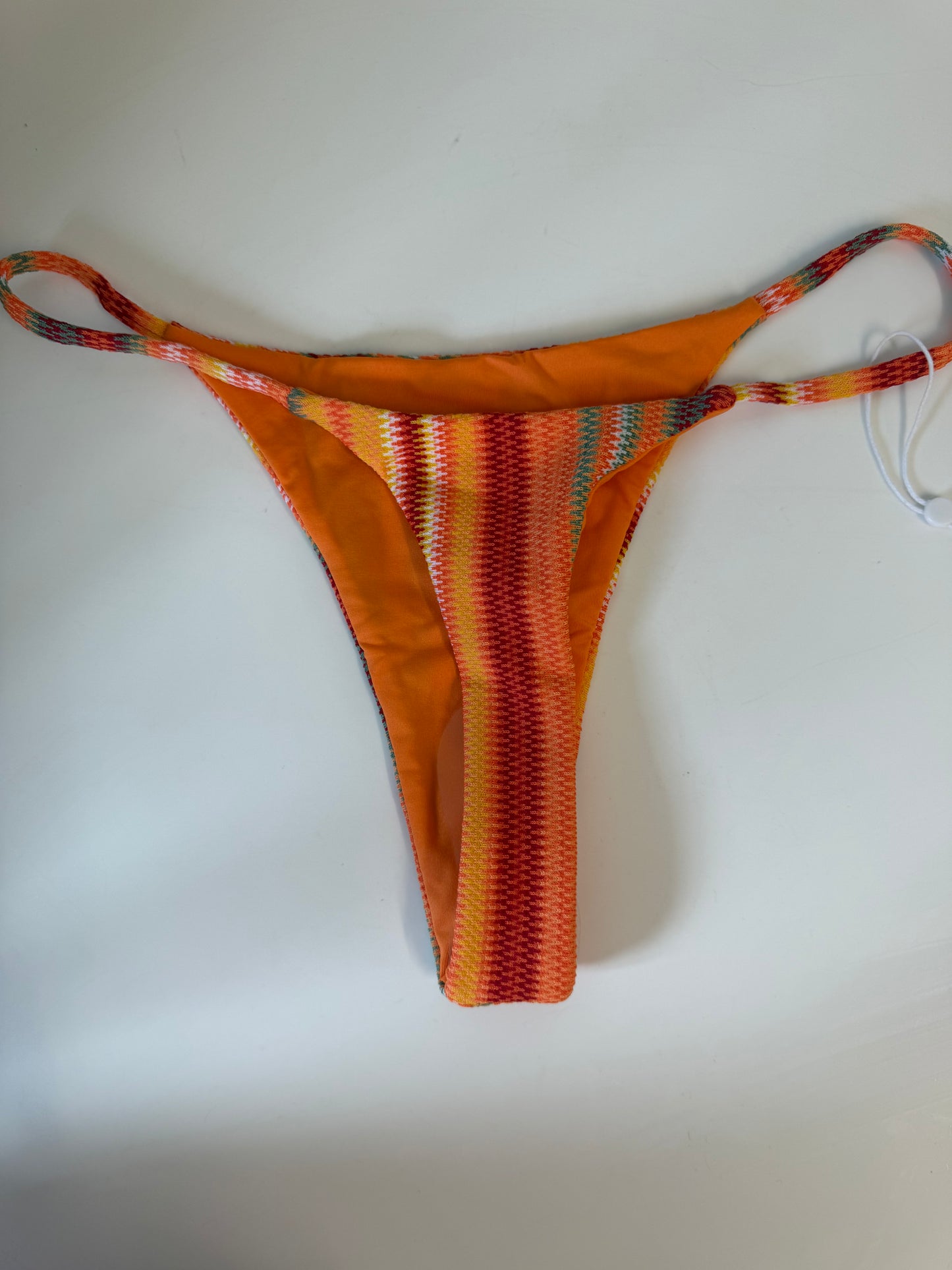 Monday brazil thong sardinia stripe
