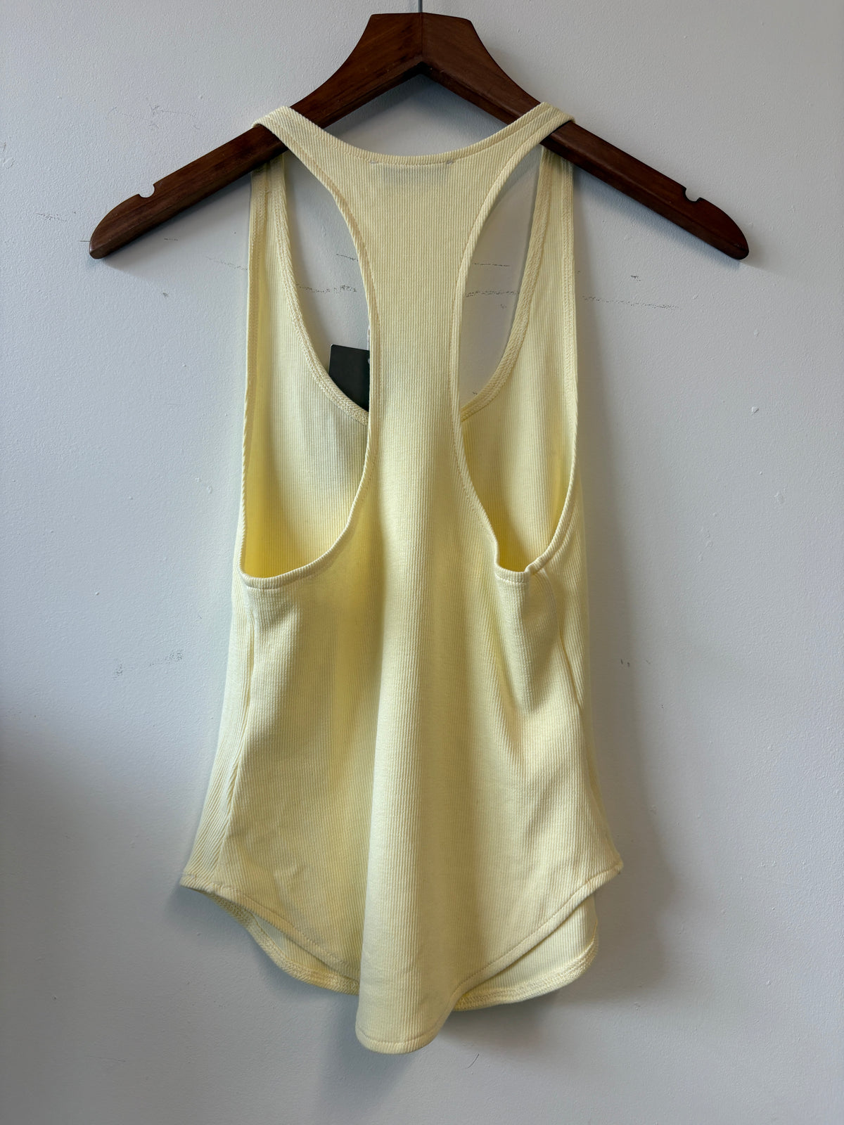 Artless Butter Yellow Haze Tank Top