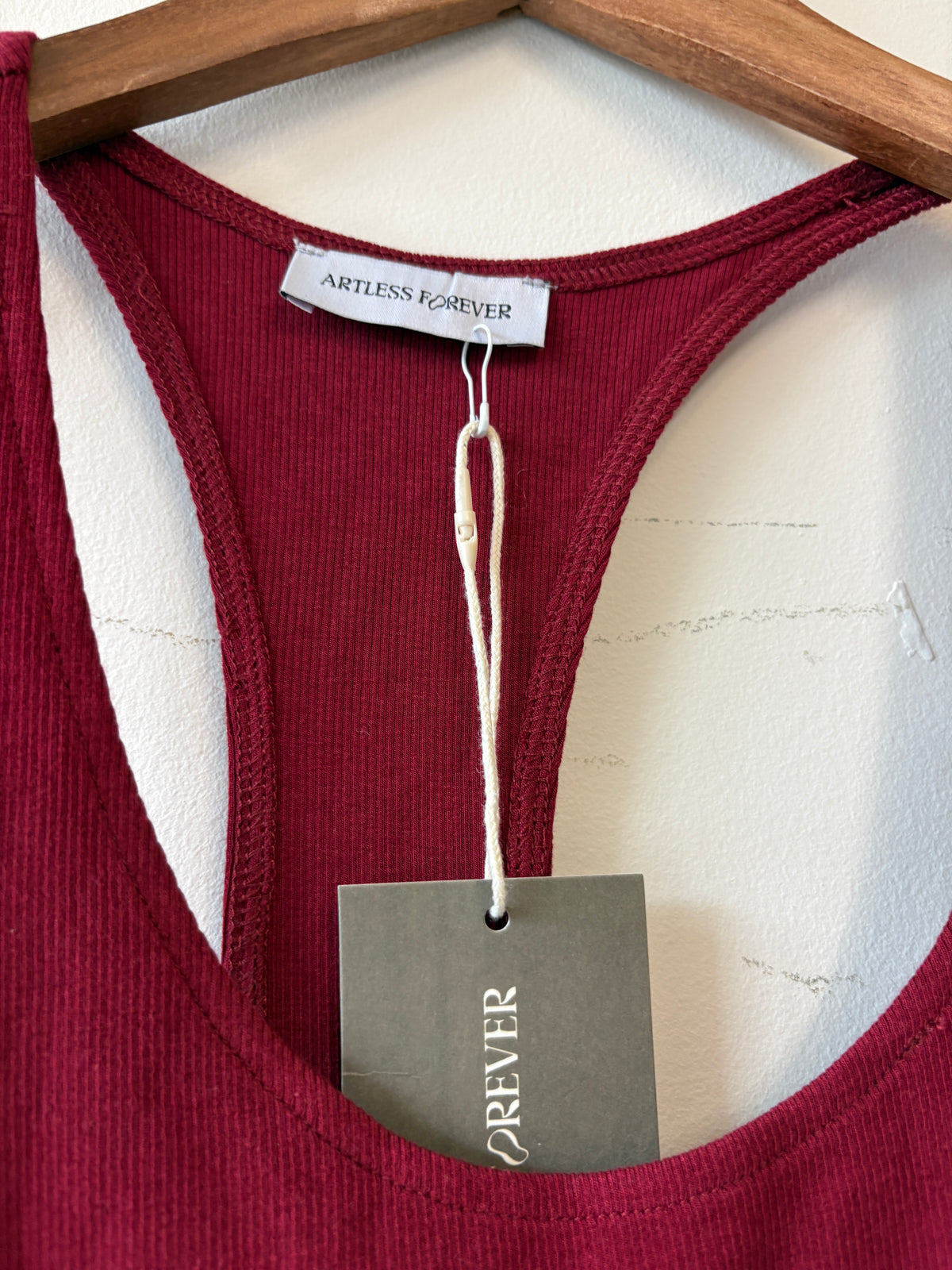Artless Red Haze Tank Top