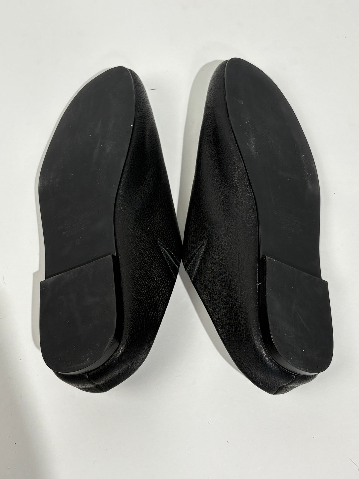 Nakedvice Black Josie Leather Flat Mules