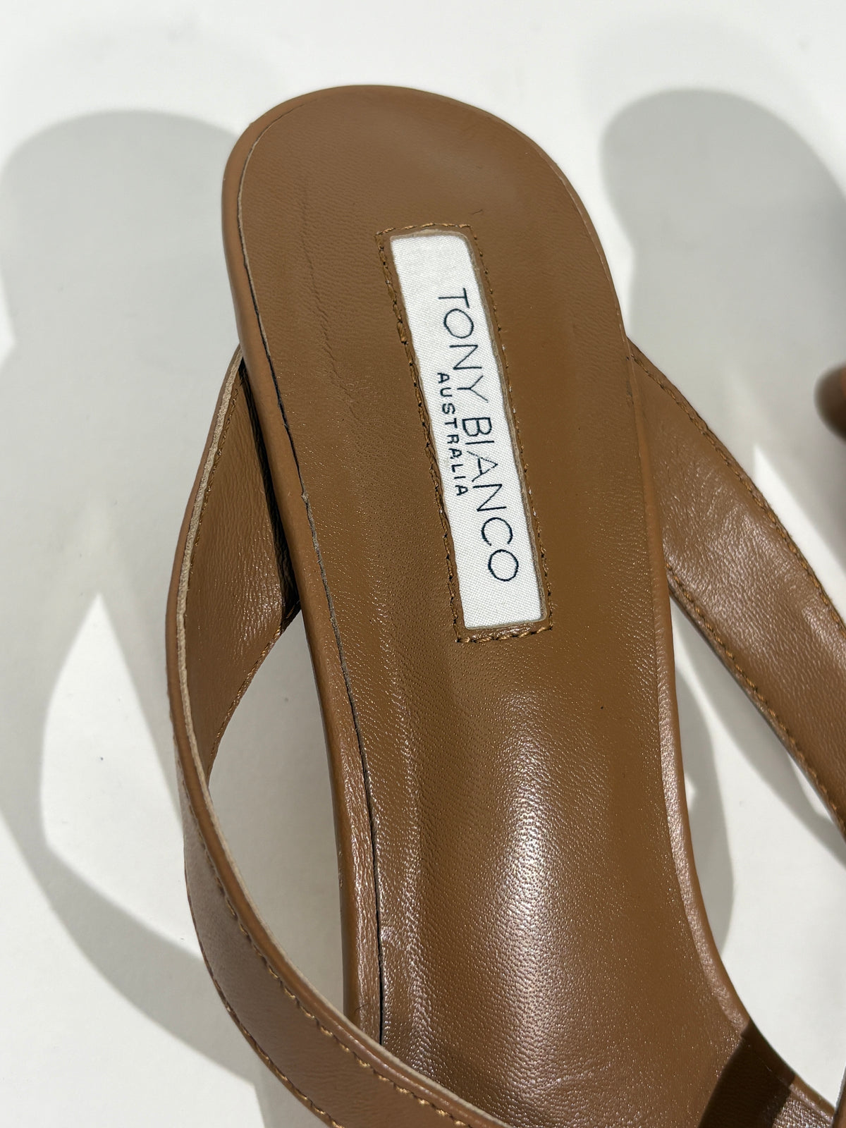 Tony Bianco Tan Brown Krista Heels
