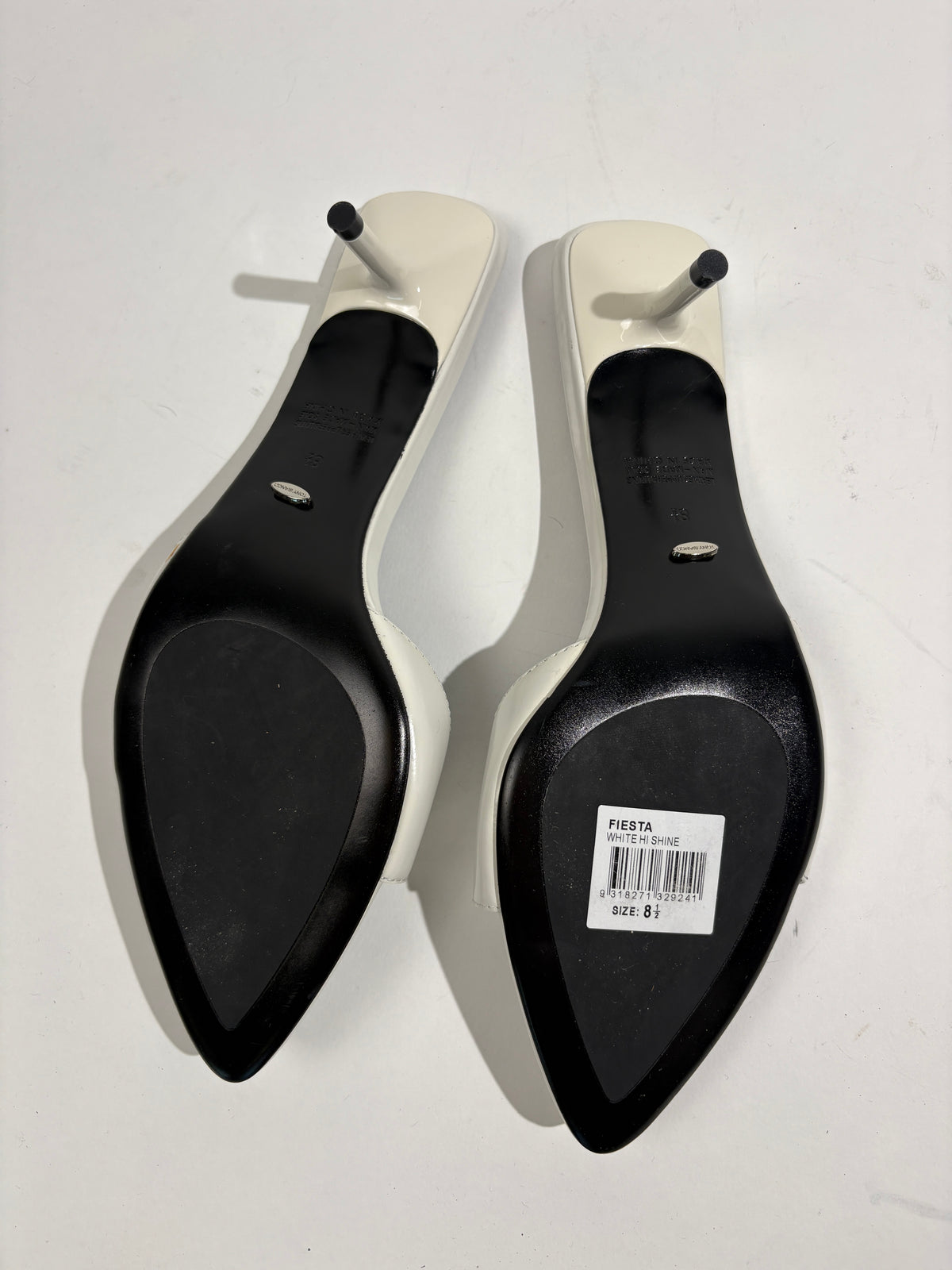 Tony Bianco White Fiesta Heels