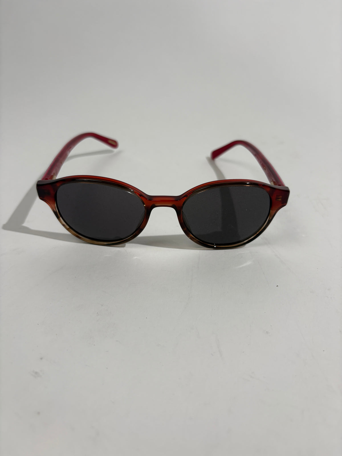 Givenchy Red Round Sunglasses