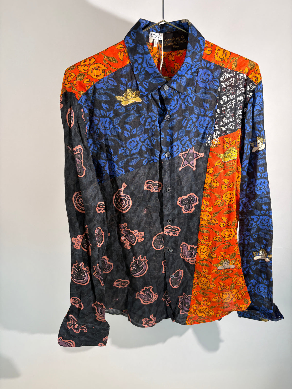 Loewe x Paulas Ibiza Multicoloured Linen Shirt