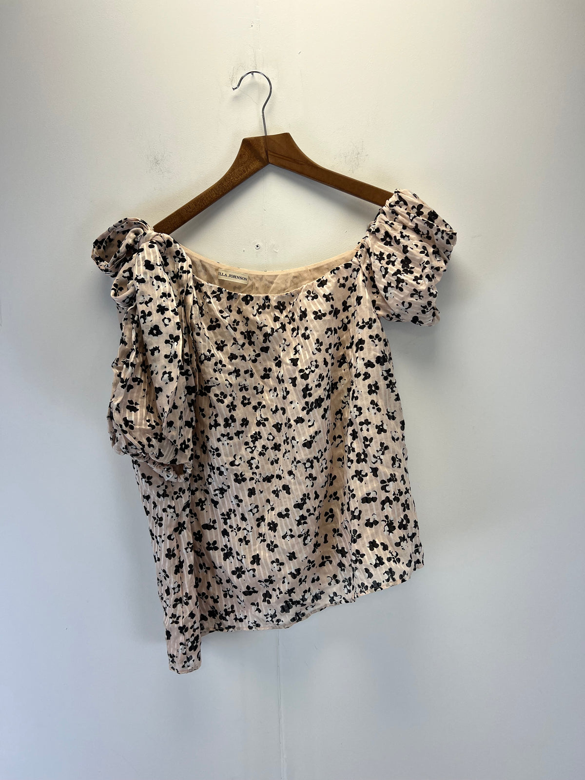Ulla Johnson Pink Femi Floral Top