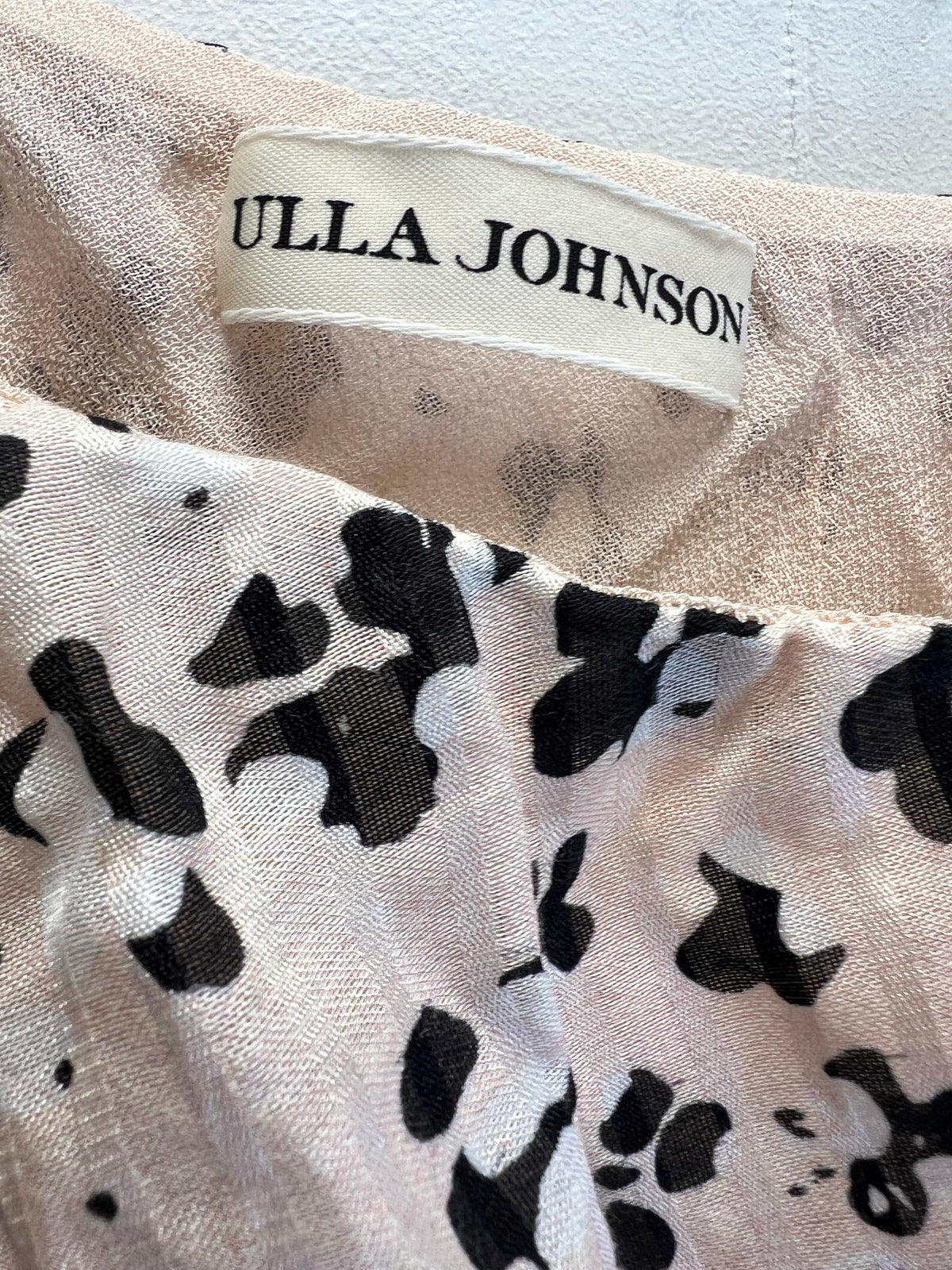 Ulla Johnson Pink Femi Floral Top