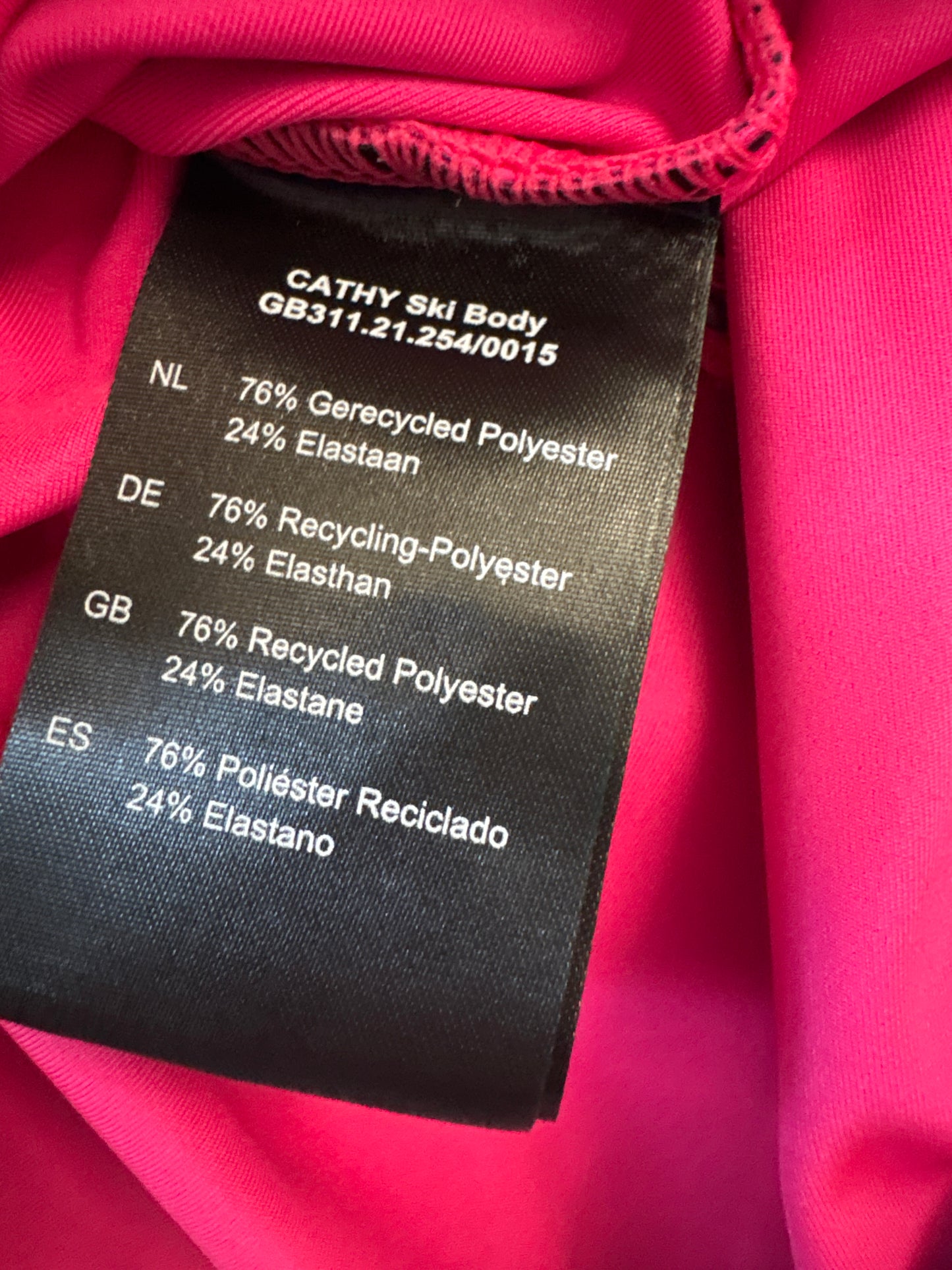 Goldbergh Fiesta Ski Pully in Snake Pink