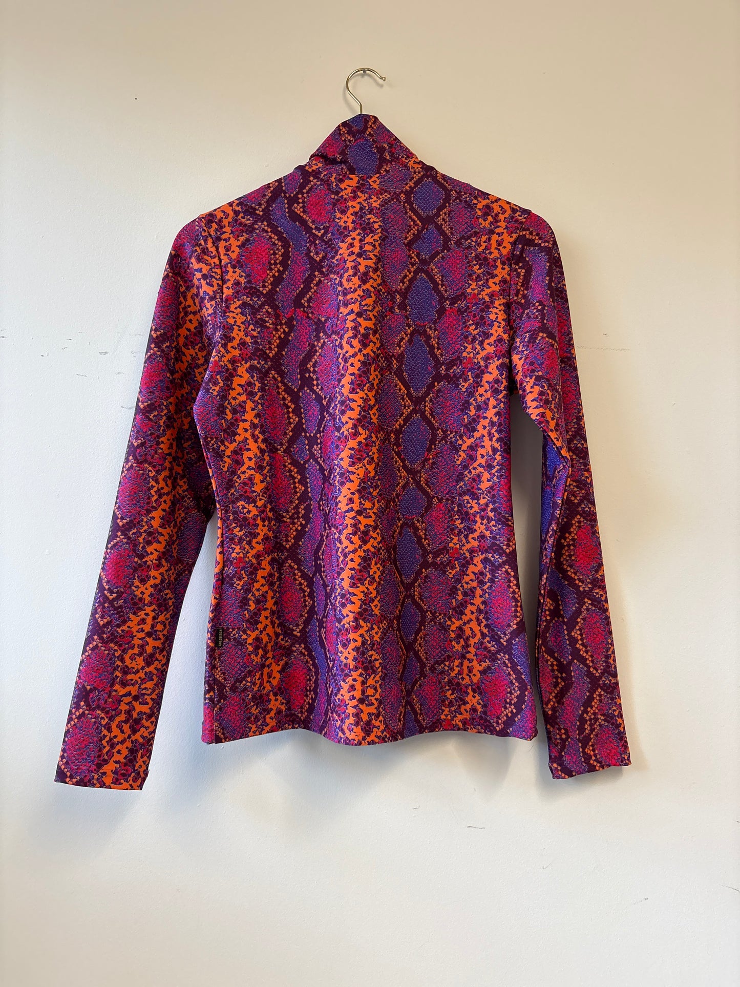 Goldbergh Fiesta Ski Pully in Snake Pink