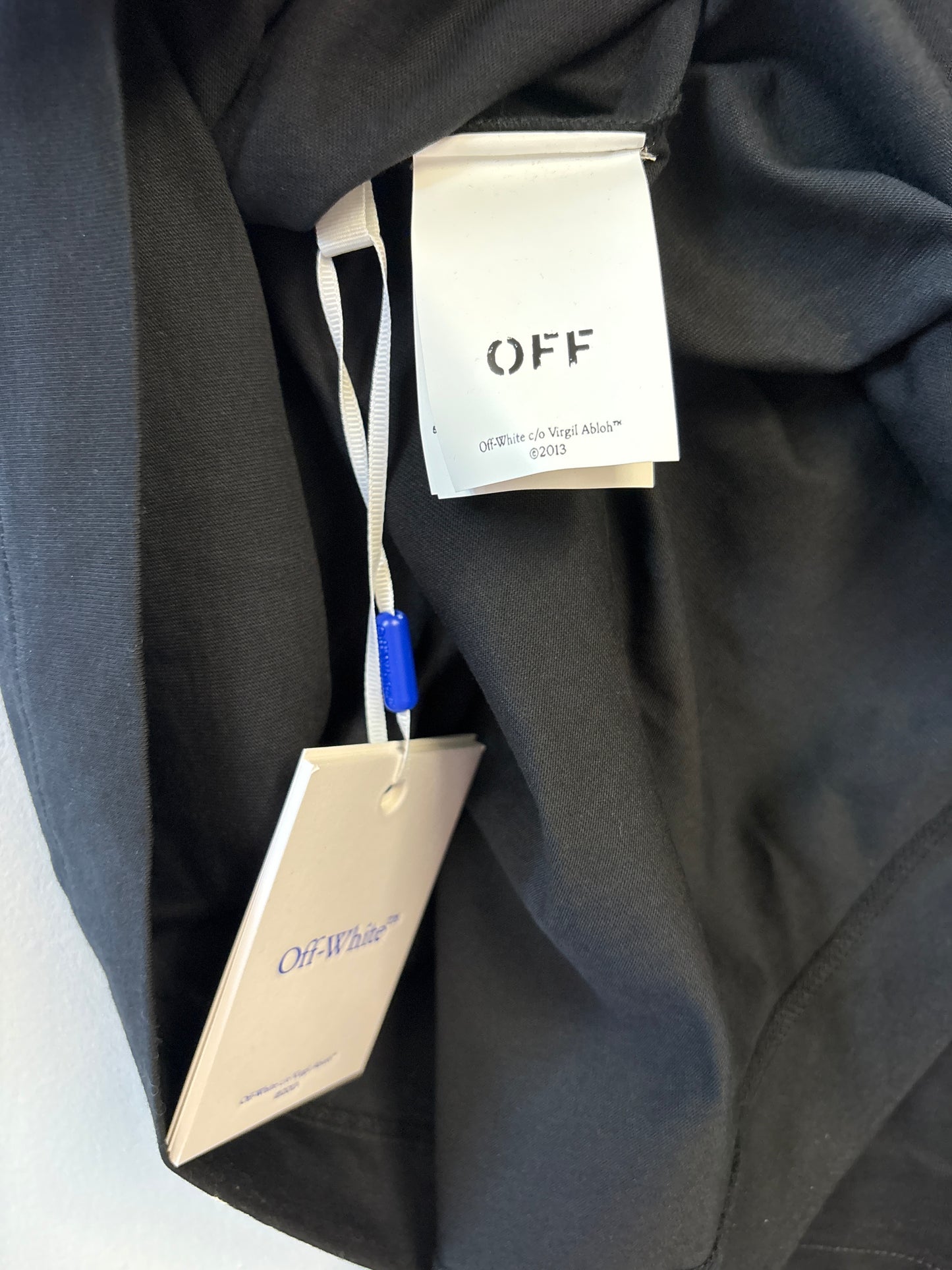 Off-White "Dont Walk Here" Graphic Print T-Shirt