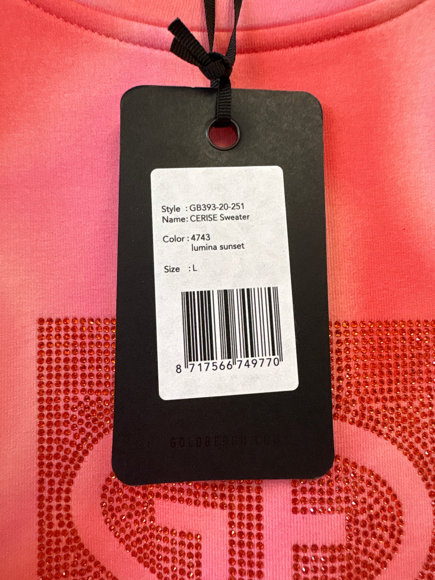 Goldbergh Cerise Sweater in Sunset