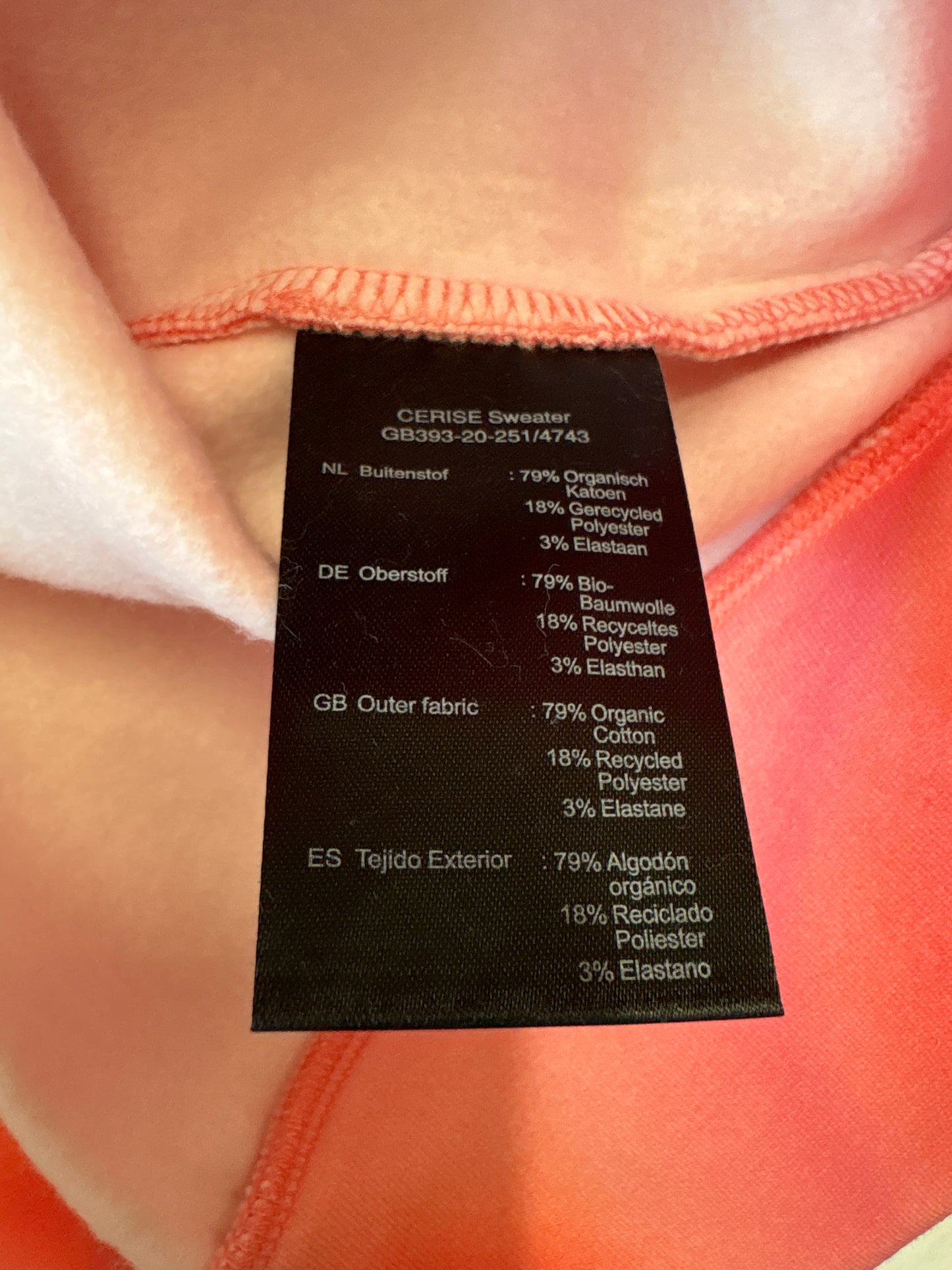Goldbergh Cerise Sweater in Sunset