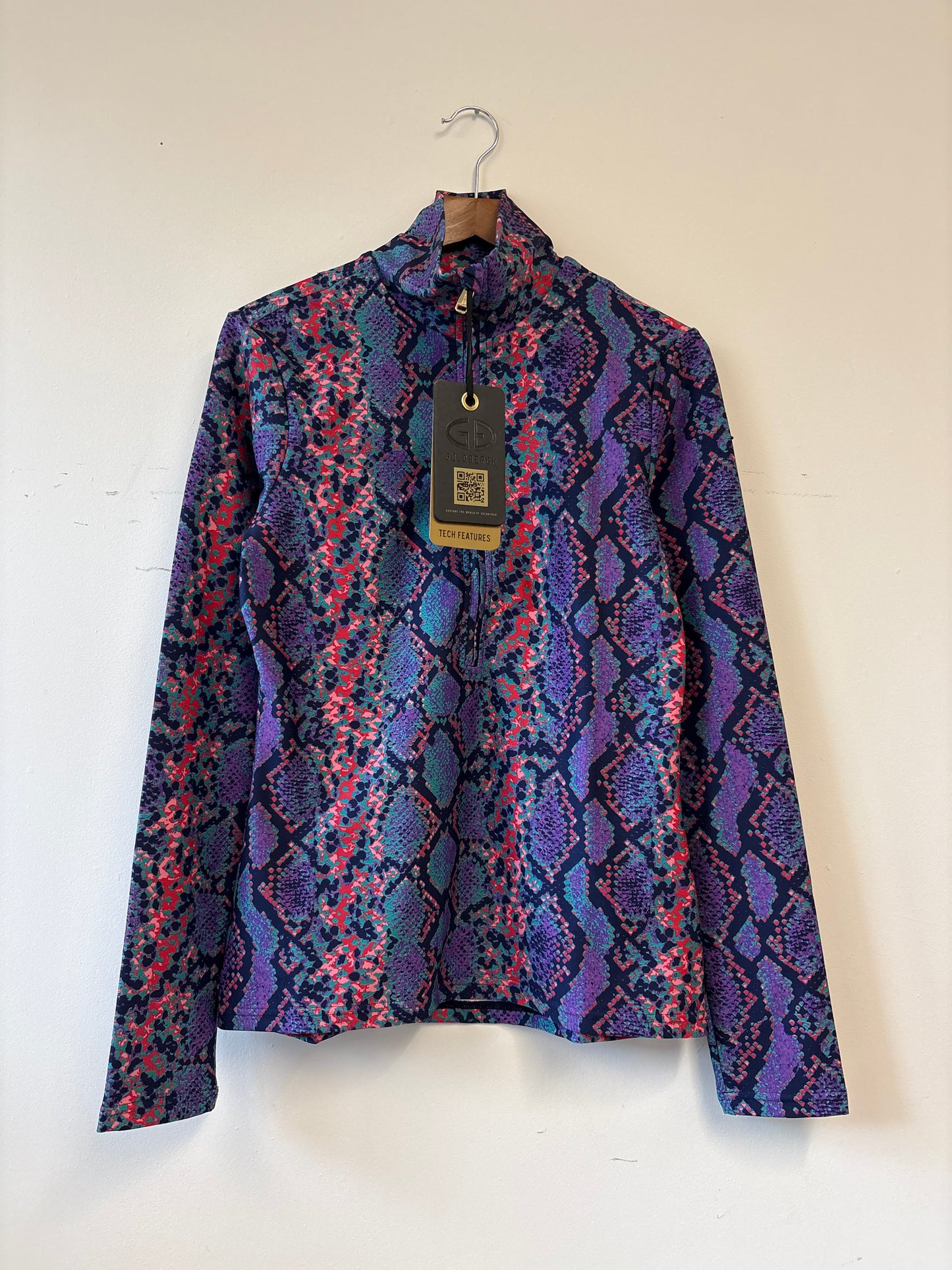 Goldbergh Fiesta Ski Pully in Snake